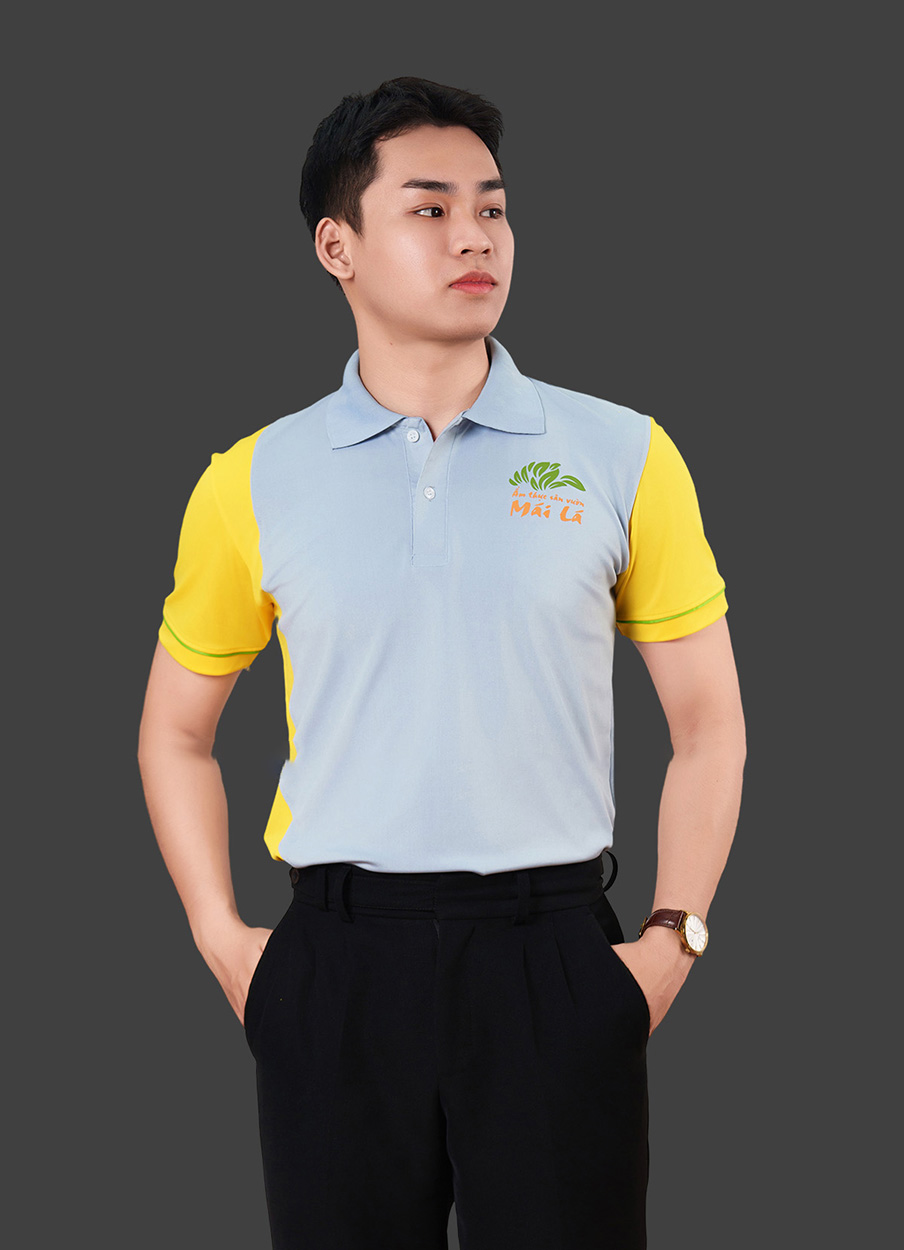 Áo đồng phục đẹp quán Ẩm Thực Mái Lá