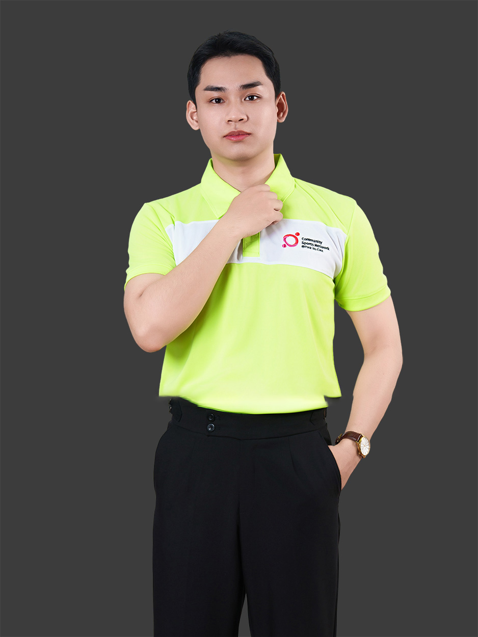 Áo đồng phục công ty màu xanh chuối thanh lịch