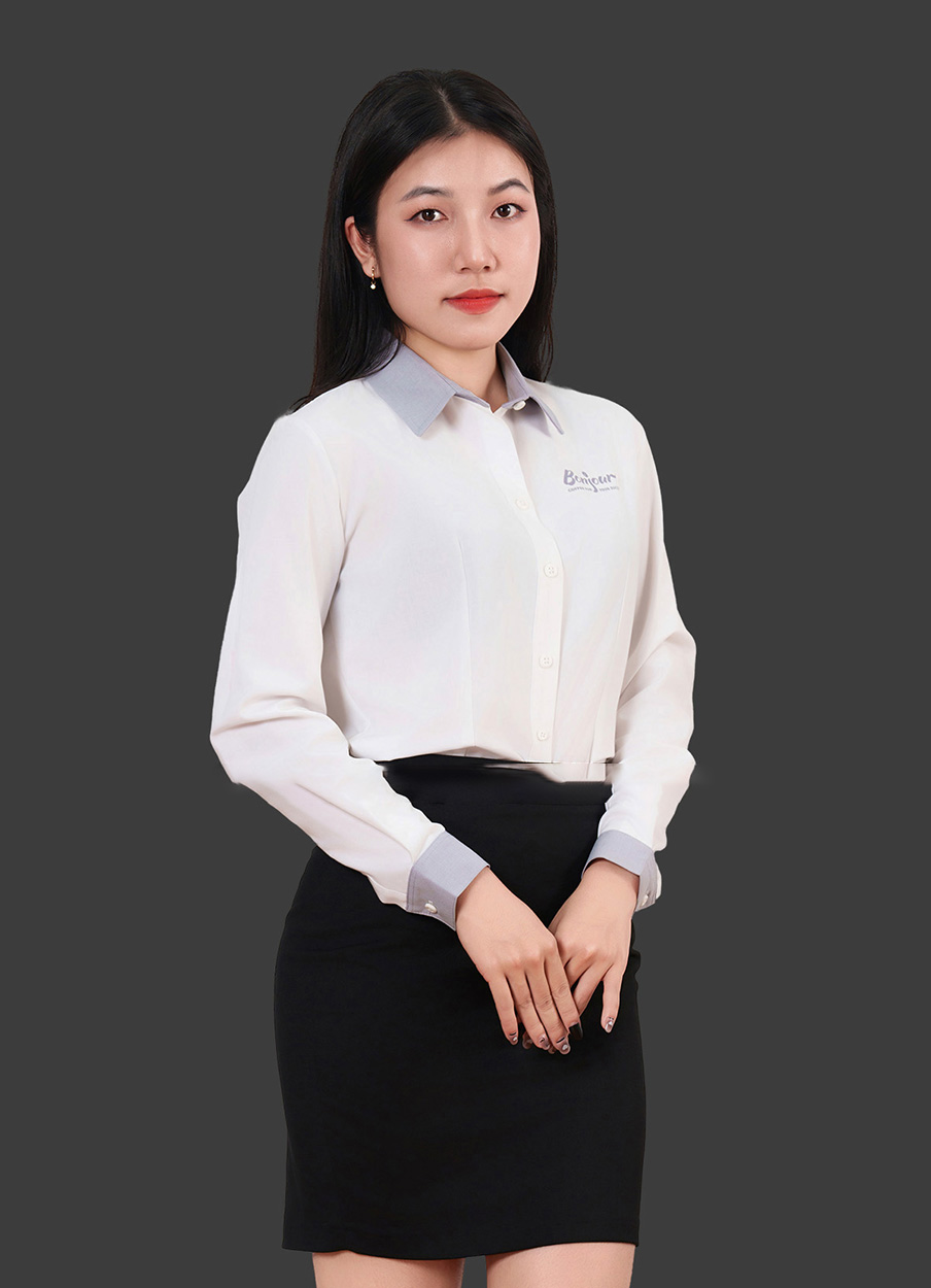 Áo Đồng Phục Sơ Mi Nữ Tay Dài
