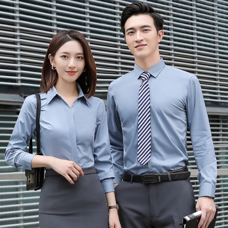 Đồng phục áo sơ mi nam nữ công sở SM25