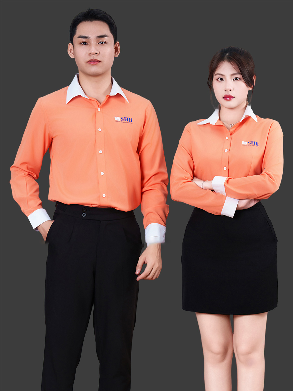 Áo sơ mi đồng phục ngân hàng ngân hàng SHB