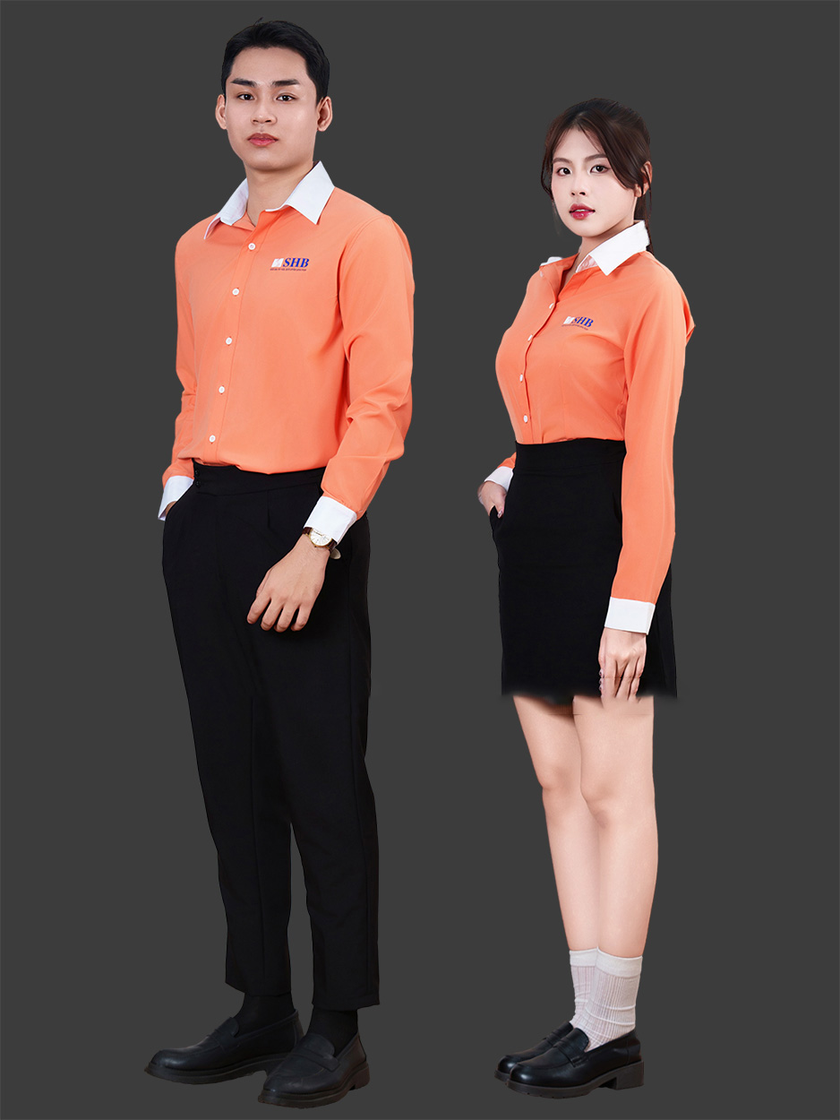 Áo sơ mi đồng phục ngân hàng ngân hàng SHB