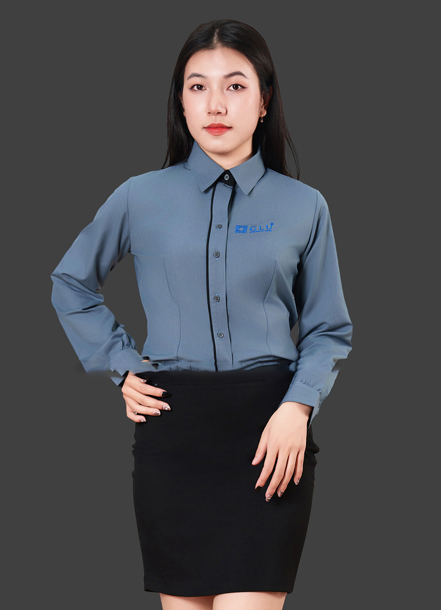 Áo sơ mi đồng phục nữ công sở GLU