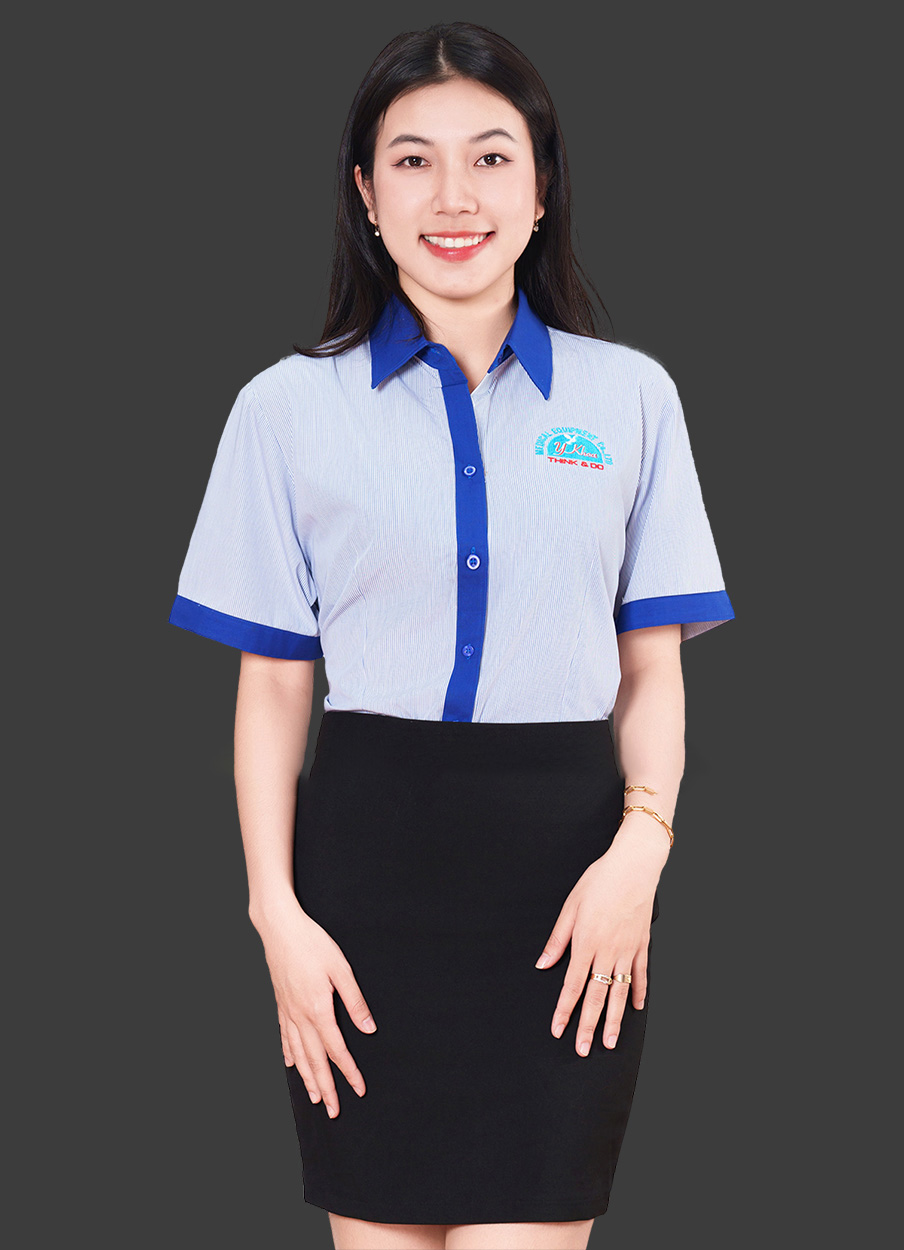 Áo sơ mi đồng phục văn phòng công sở thiết kế sang trọng