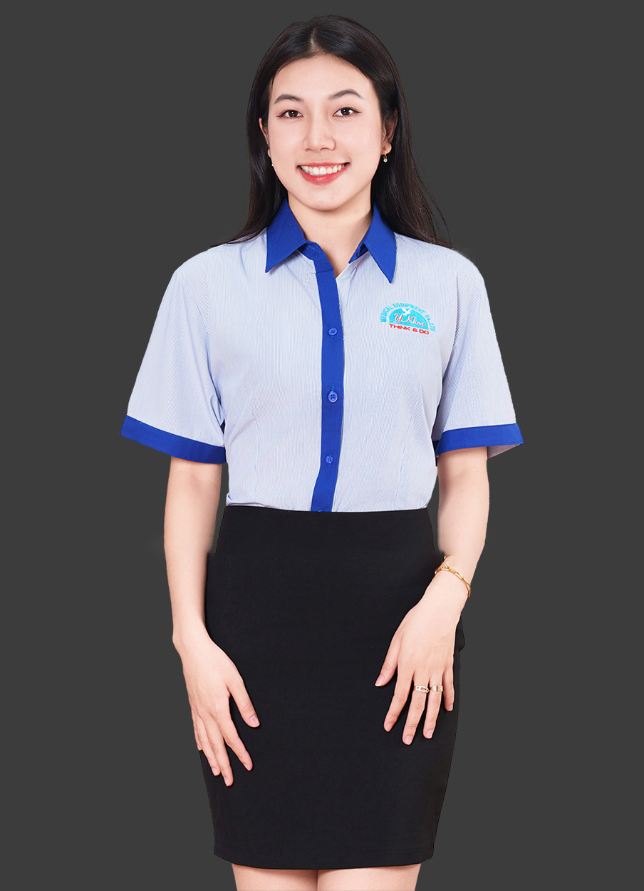Áo sơ mi đồng phục văn phòng công sở thiết kế sang trọng