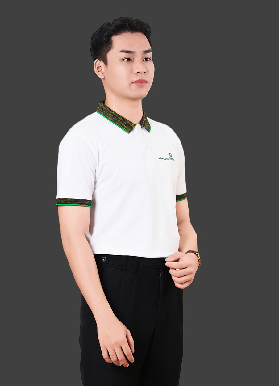 Áo thun đồng phục công ty ngân hàng VIETCOMBANK