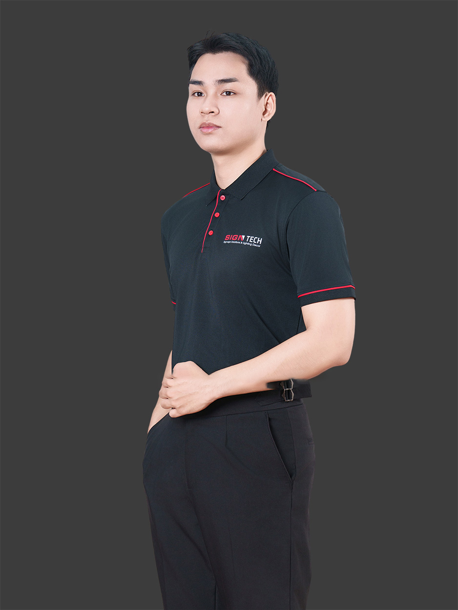 Áo Thun Đồng Phục Giá Rẻ màu đen