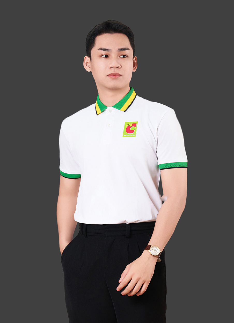 Áo thun đồng phục siêu thị BigC