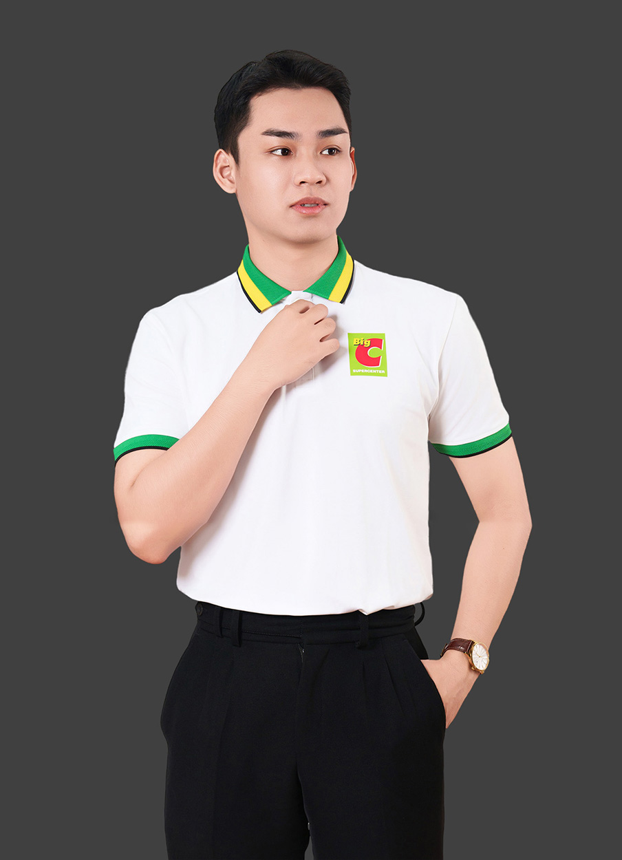 Áo thun đồng phục siêu thị BigC