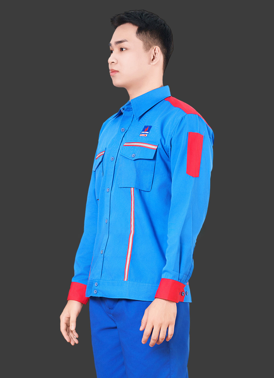 CNU10012 – Quần áo công nhân màu xanh dương