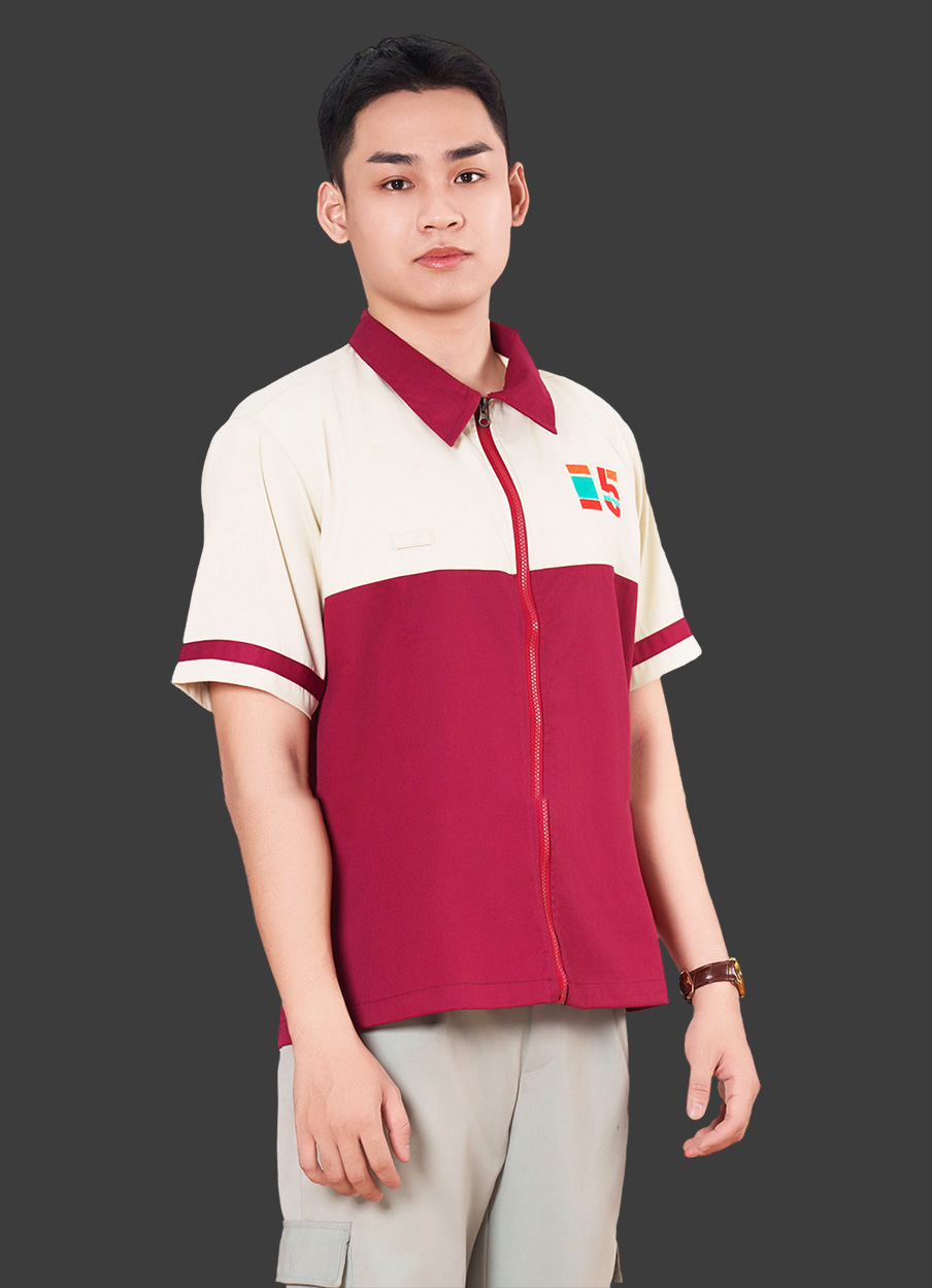 Đồ bảo hộ công nhân BHU10012 thấm hút mồ hôi, bền đẹp