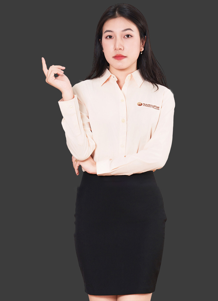 Đồng phục áo sơ mi công sở màu vàng cam xu hướng