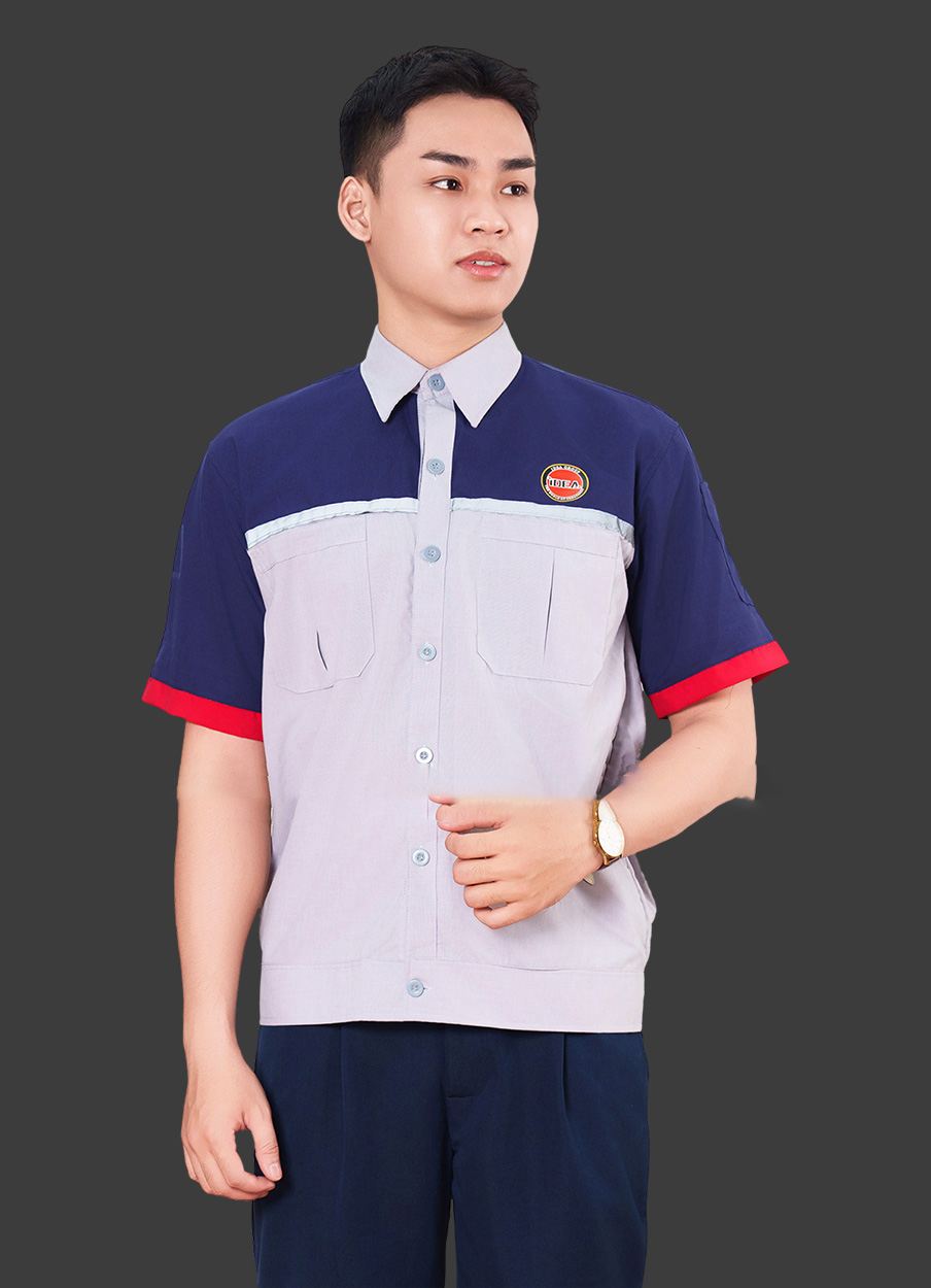 Đồng phục bảo hộ phối màu cao cấp