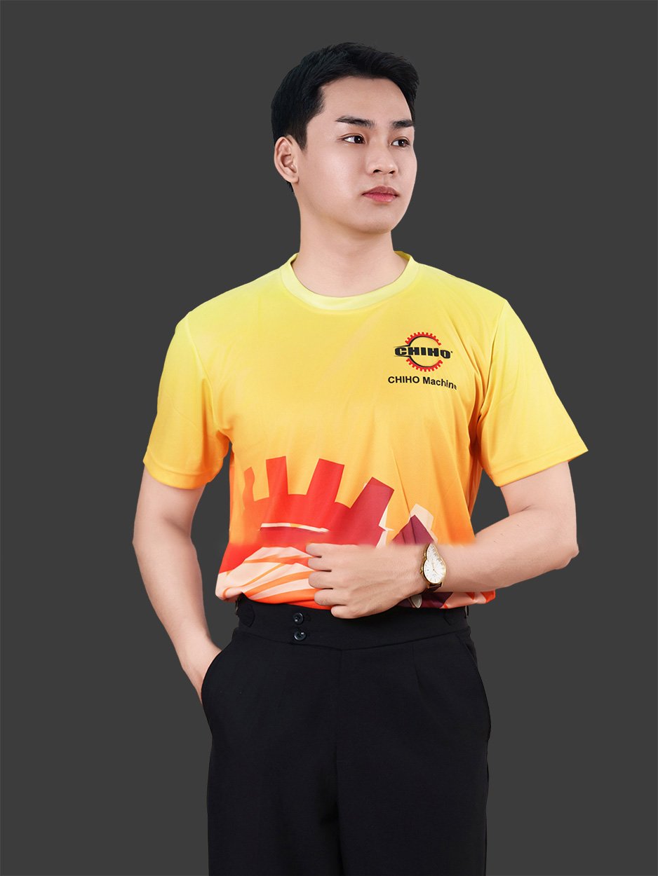 Đồng phục công ty dáng cổ tròn chuyên nghiệp CTU30053