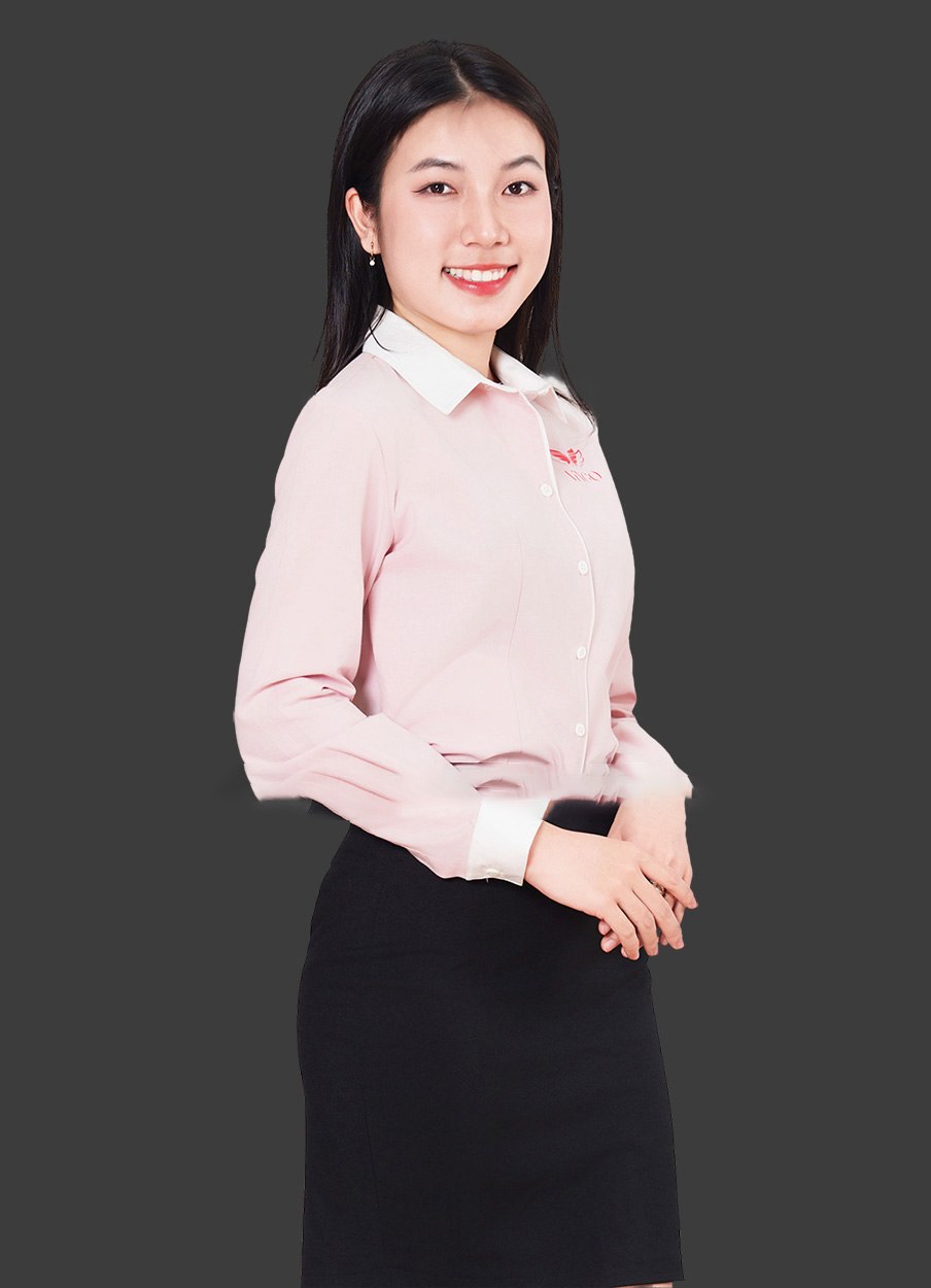 Đồng phục sơ mi công sở màu hồng nhạt