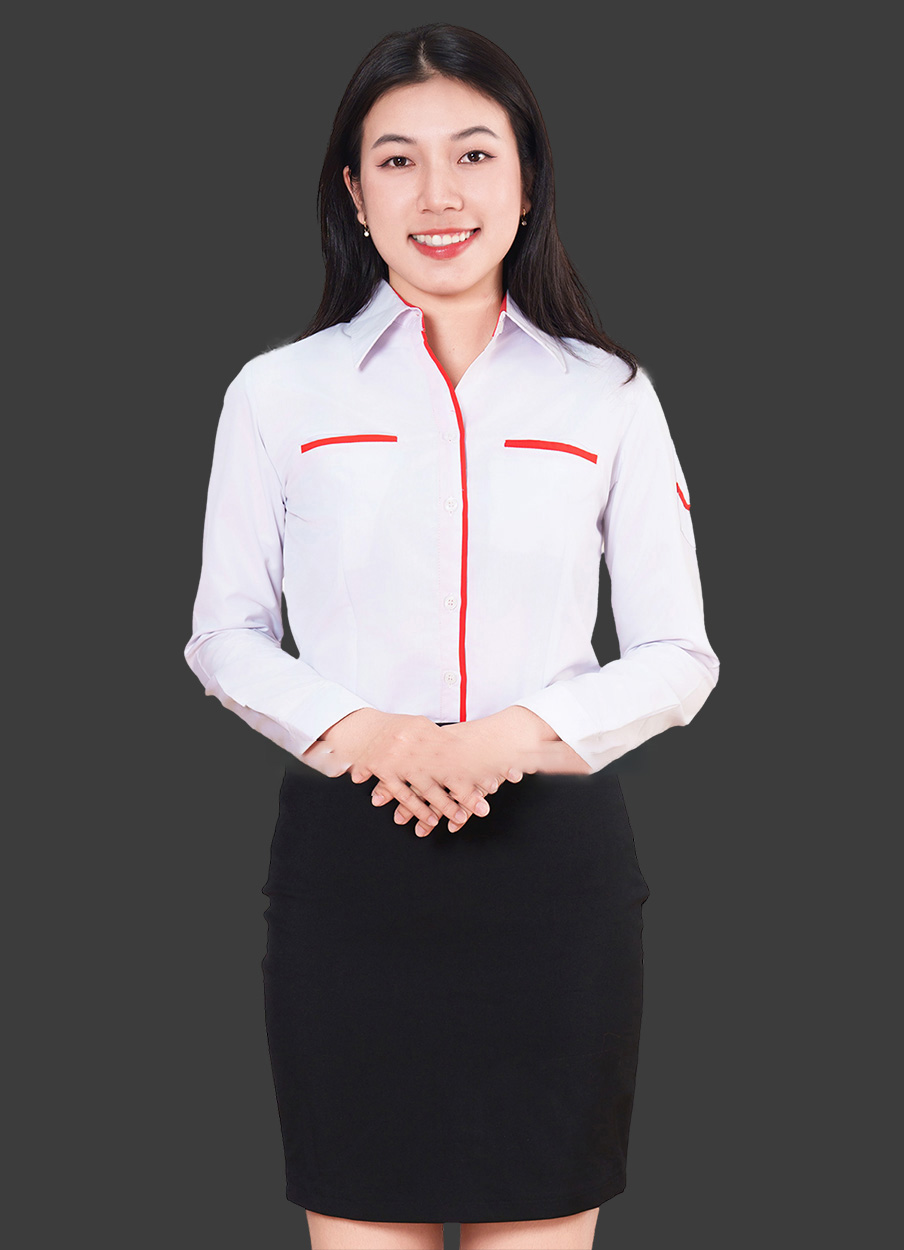 Đồng phục sơ mi văn phòng SMU10032