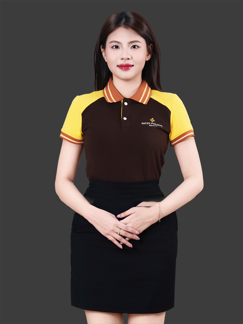 In áo đồng phục polo công ty màu nâu vàng CTU30075