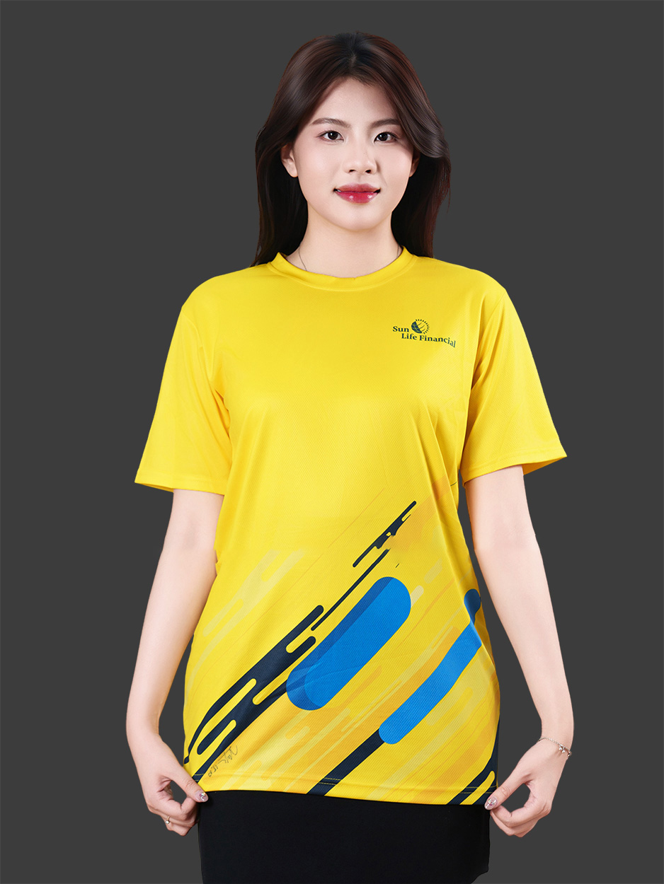 Mẫu Áo Cổ Tròn Đồng Phục Công Ty CTU30023