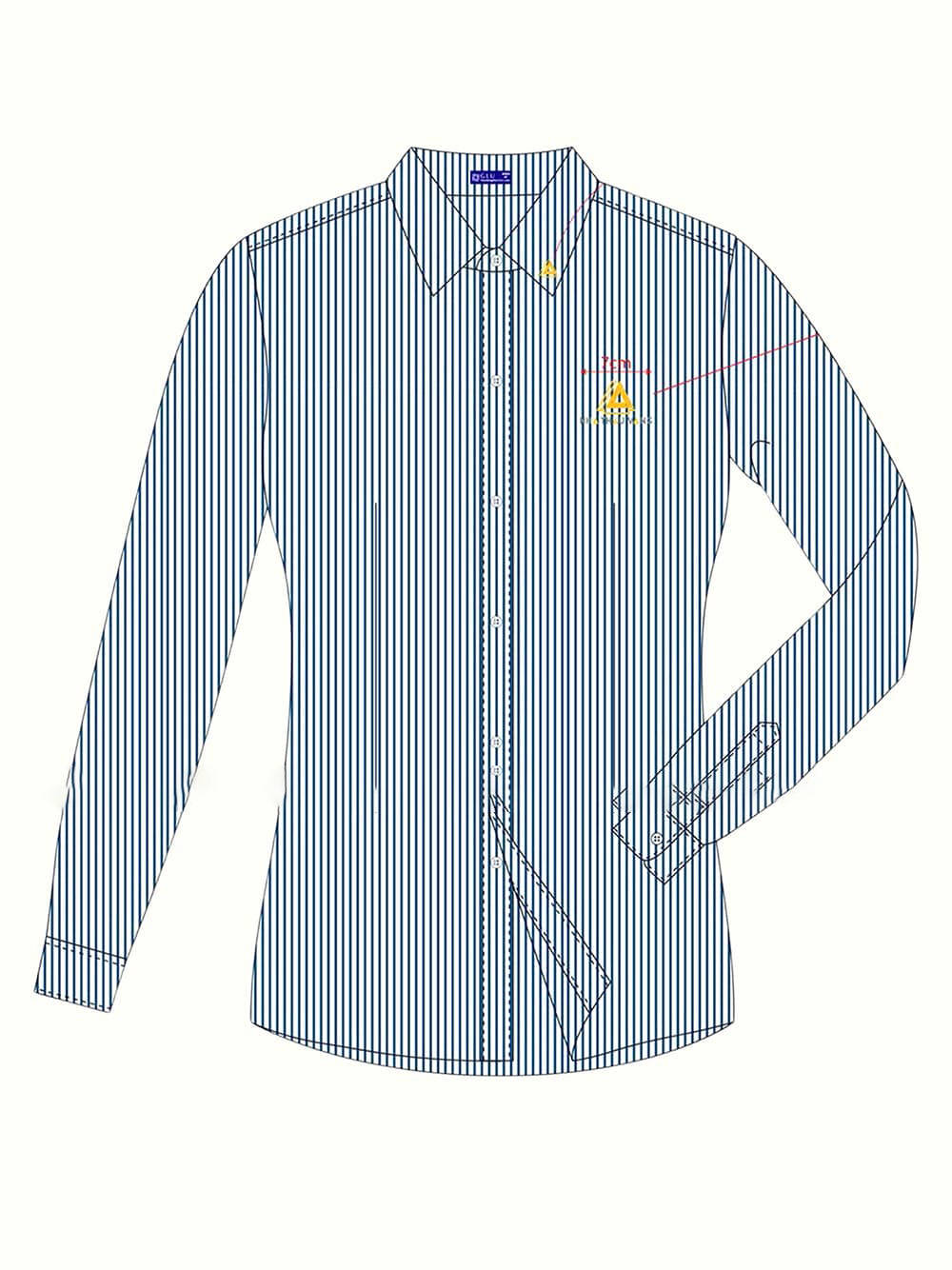 Mẫu Áo Đồng Phục Công Sở ACSD 09