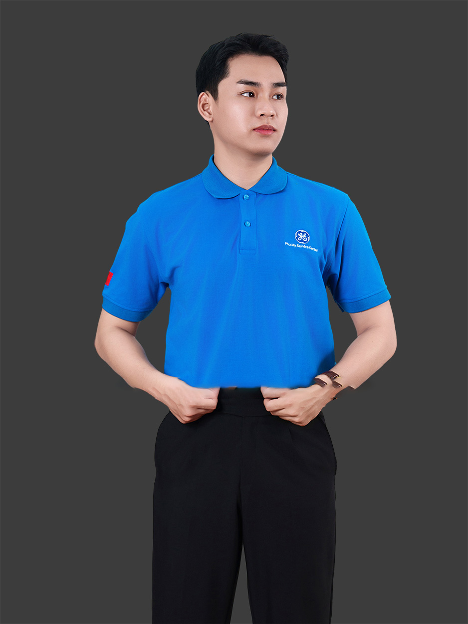 Mẫu áo đồng phục công ty Phú Mỹ Service