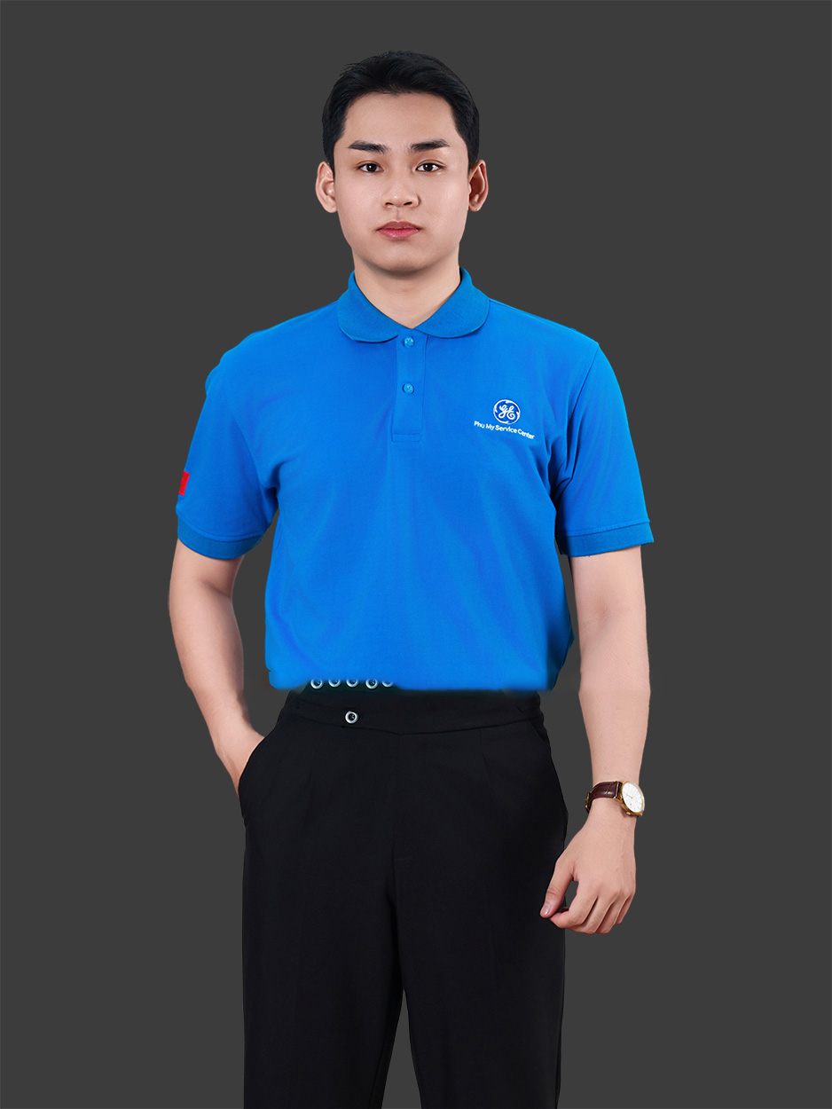 Mẫu áo đồng phục công ty Phú Mỹ Service