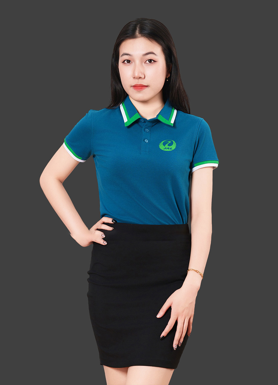Mẫu áo phông đồng phục công ty Japan Airlines