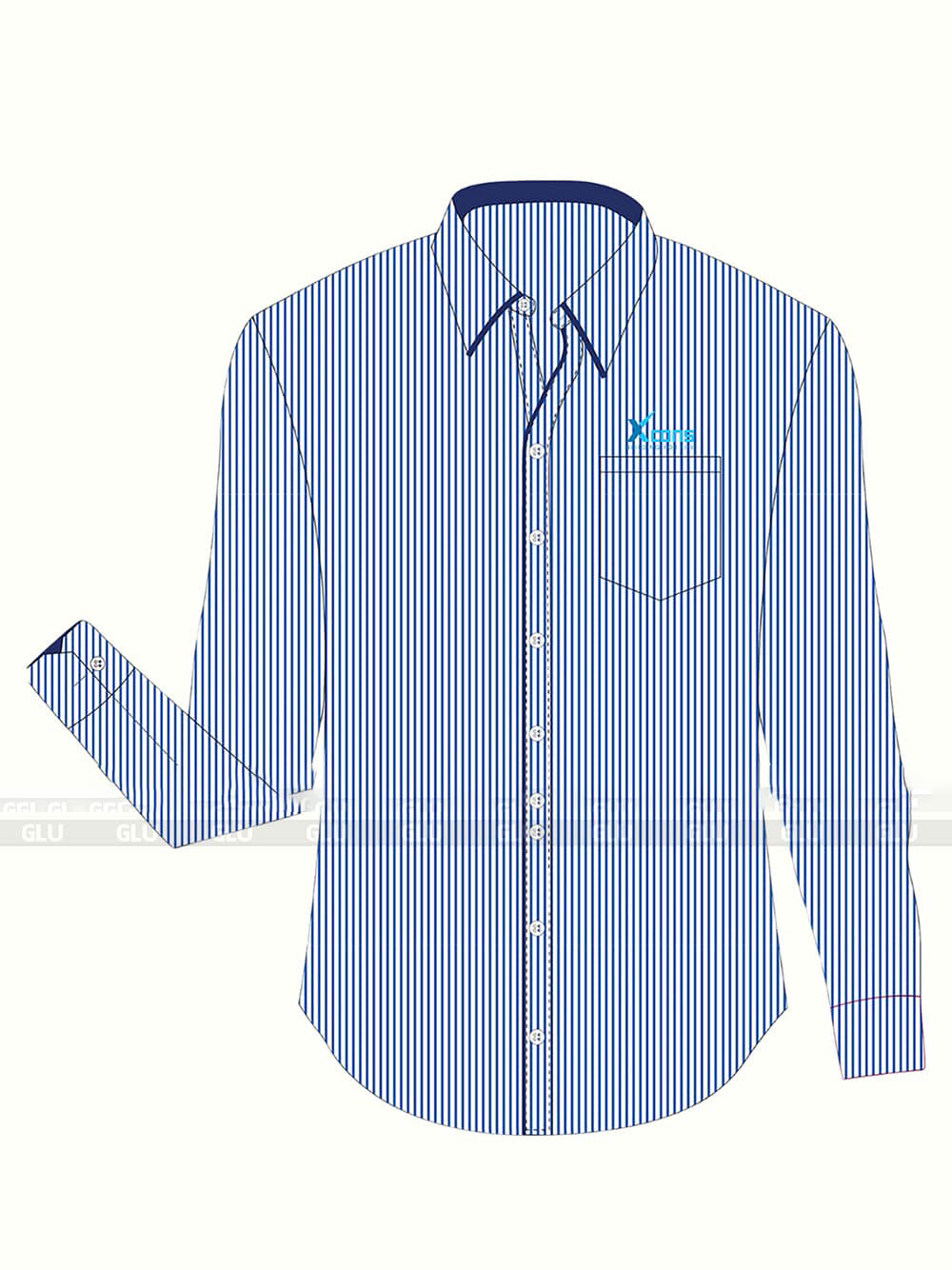 Mẫu Áo Sơ Mi Đồng Phục ASM 23
