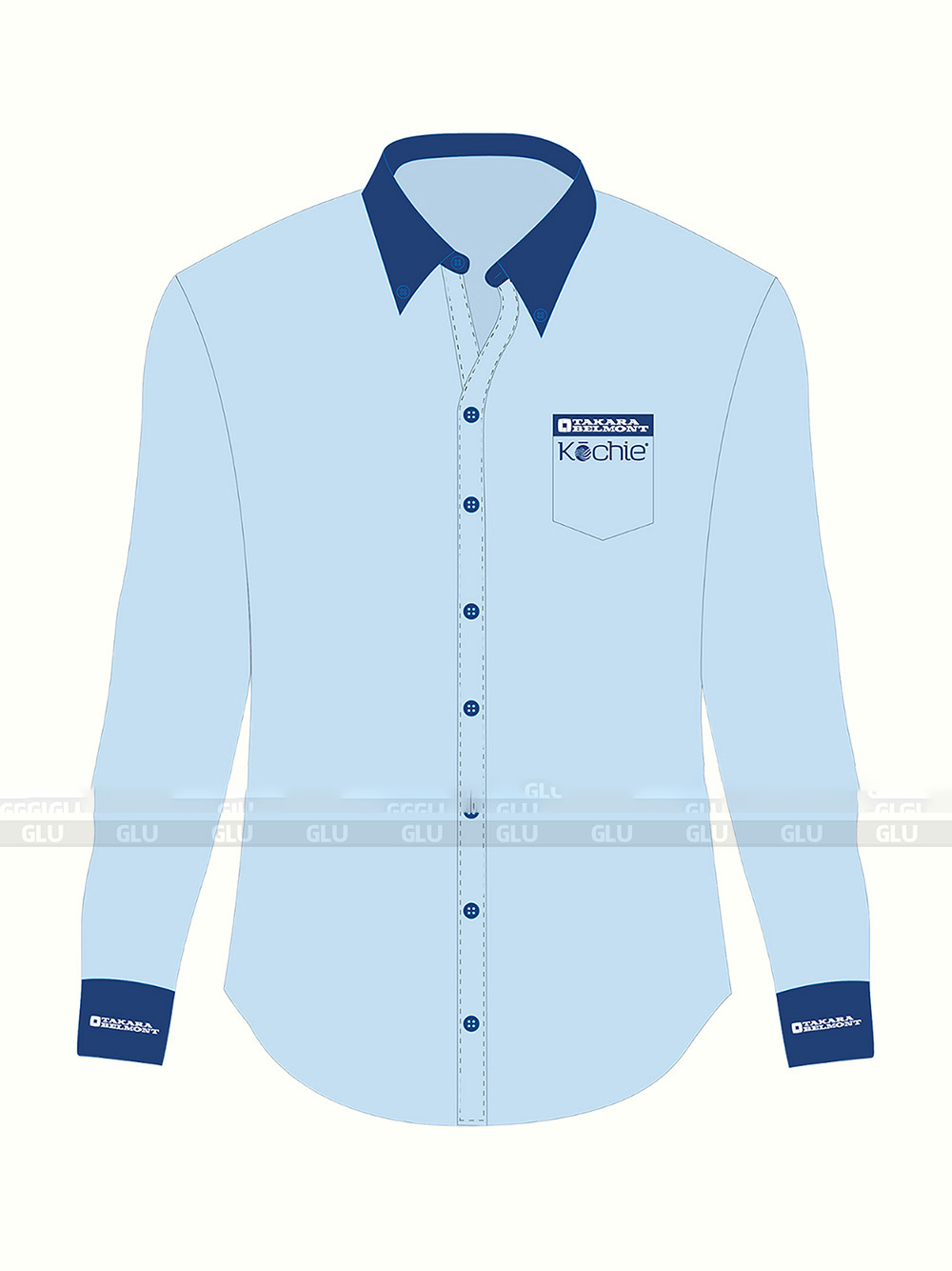 Áo sơ mi đồng phục ASM30
