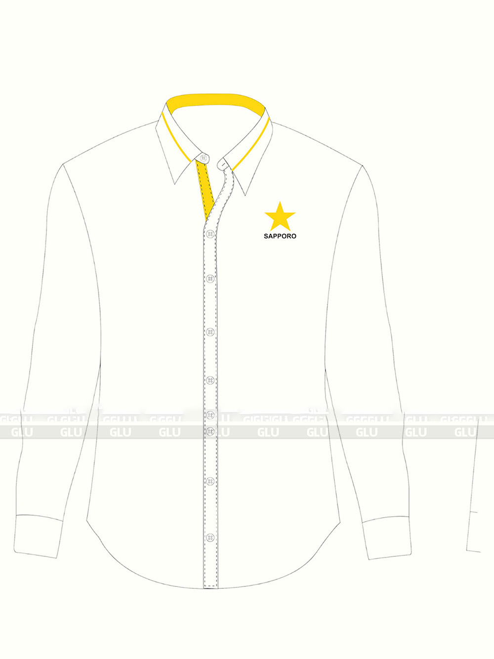 ÁO SƠ MI ĐỒNG PHỤC ASM35 – SAPPORO