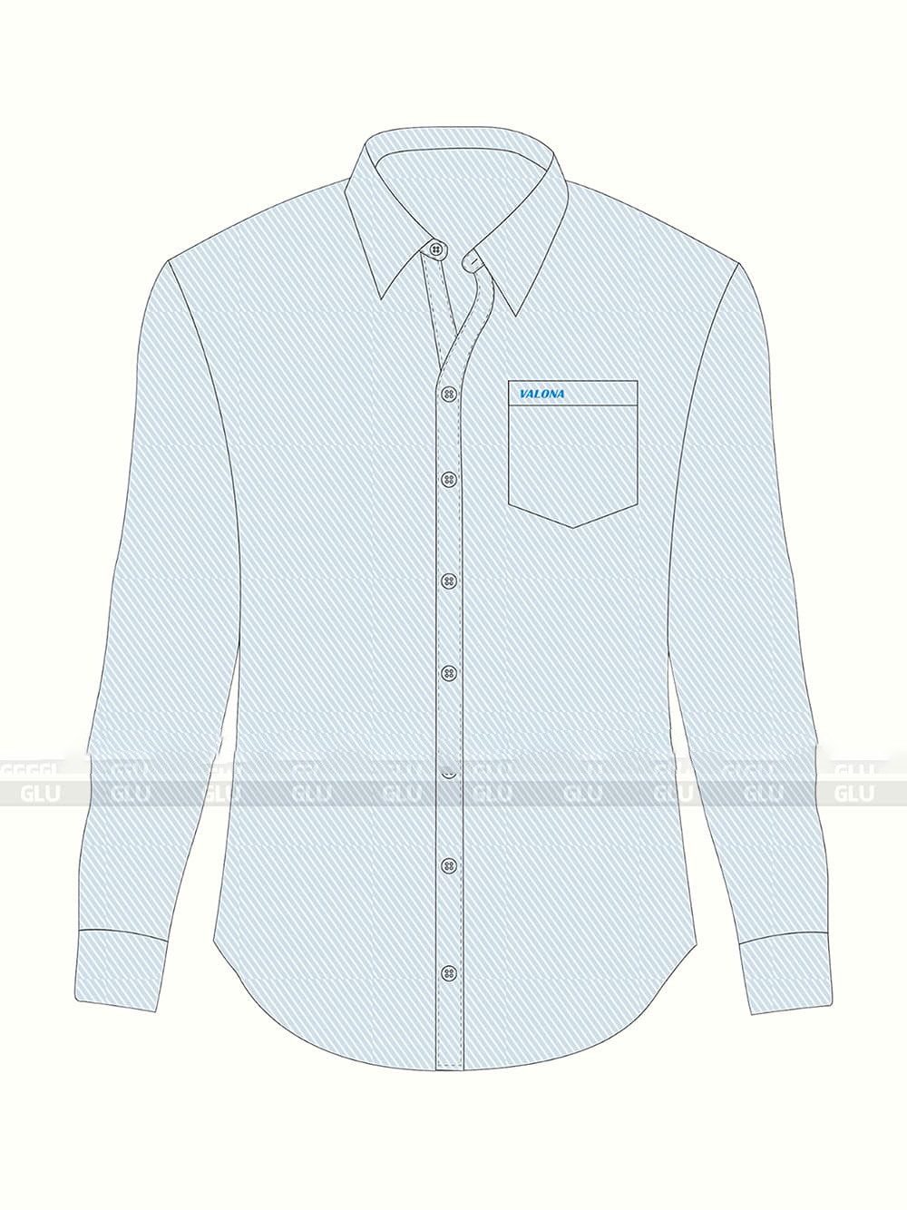 Đồng phục sơ mi ASM59