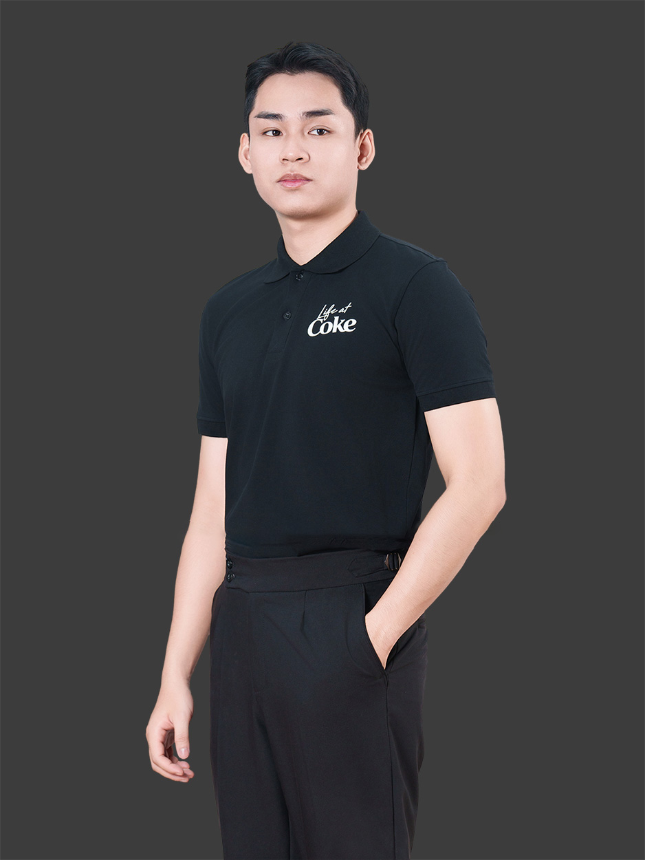 Mẫu Áo Thun Đồng Phục Cổ Trụ ATU30019
