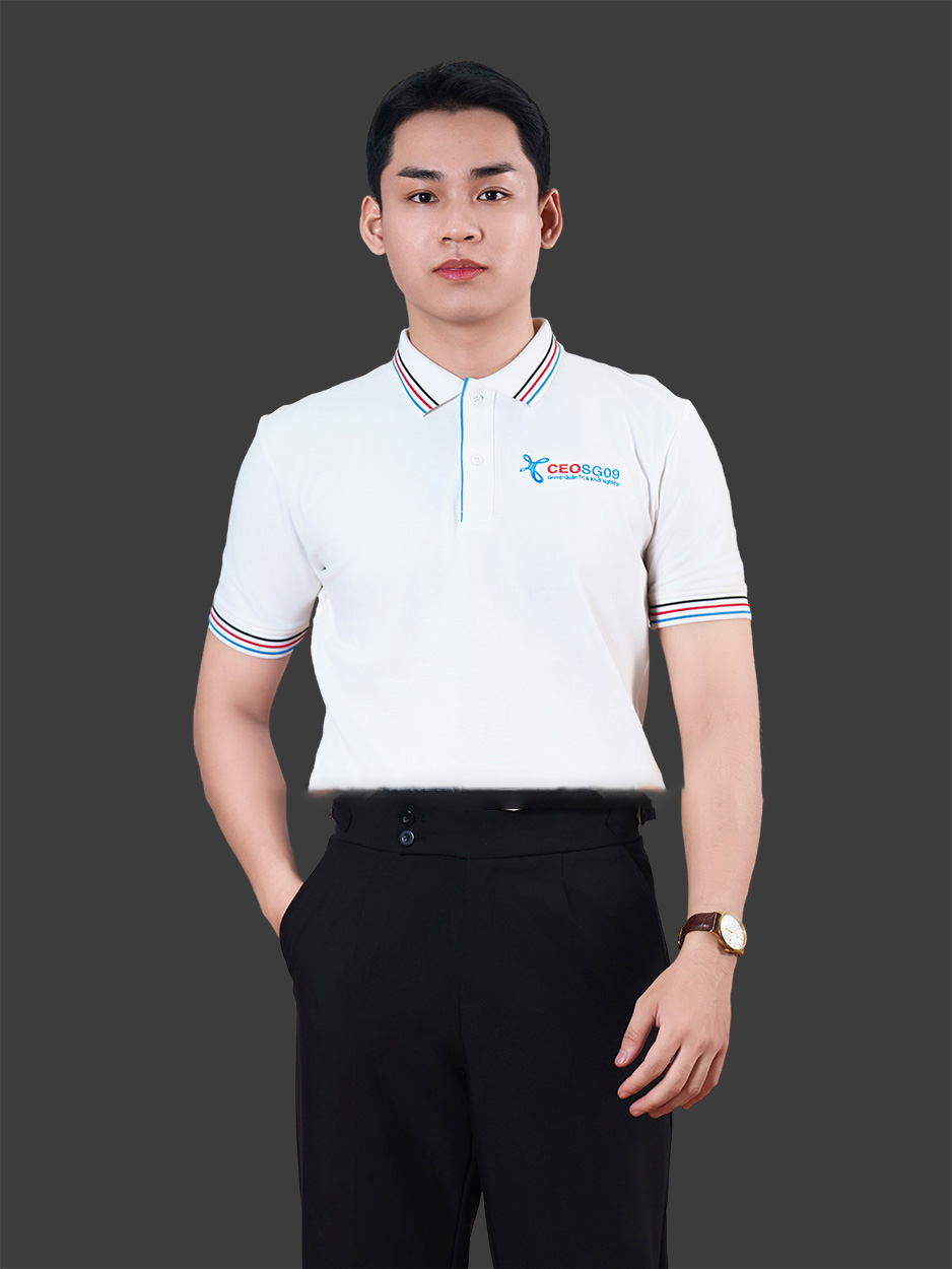 Mẫu Áo Thun Đồng Phục Công Ty Màu Trắng