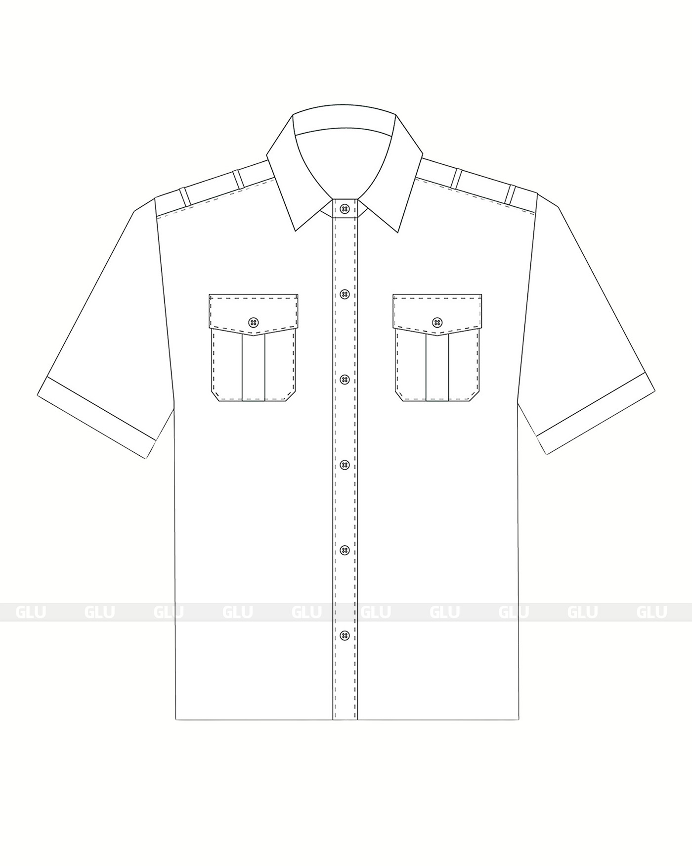 Mẫu Đồng Phục Công Nhân CNA45