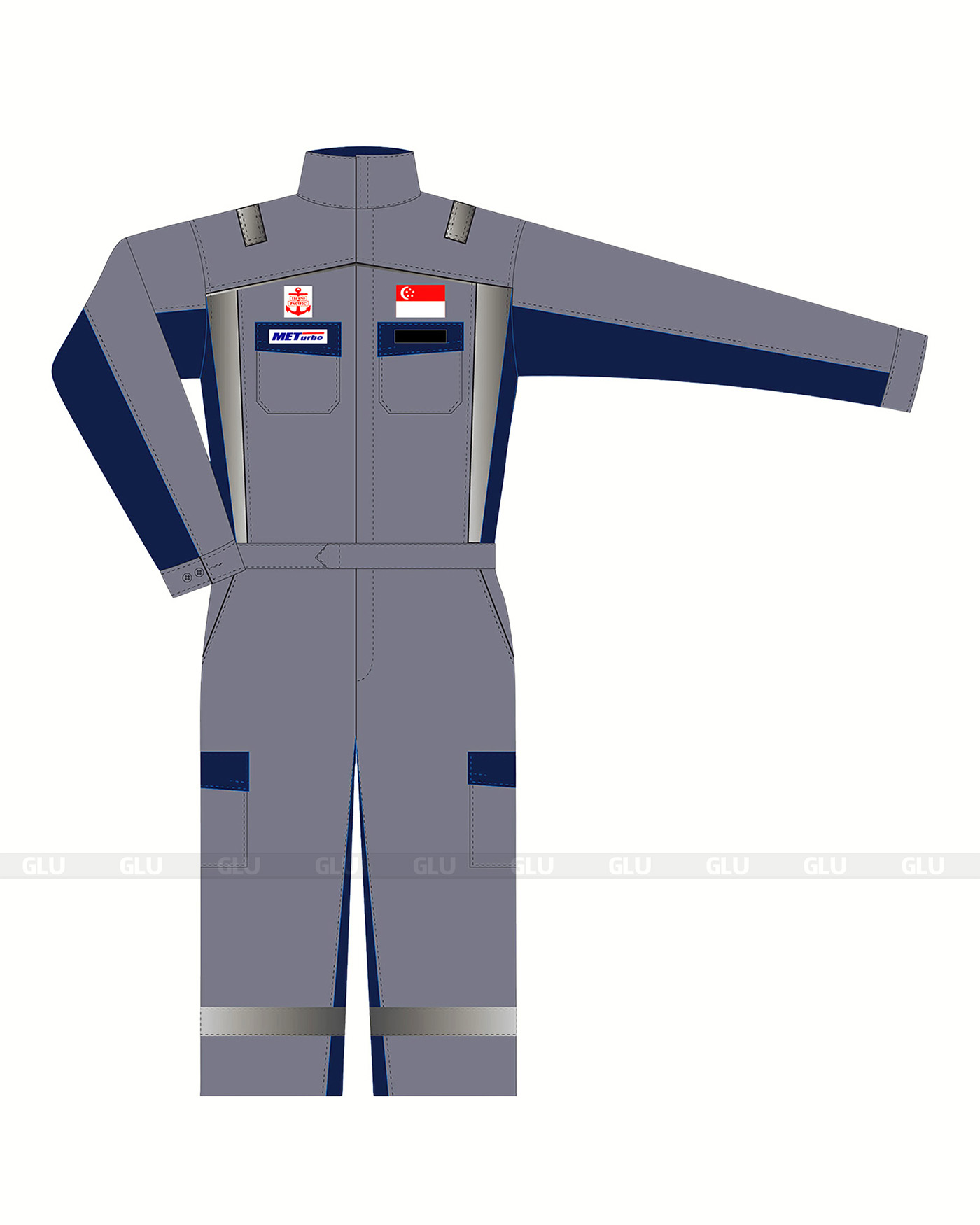 Mẫu Đồng Phục Công Nhân CNA55