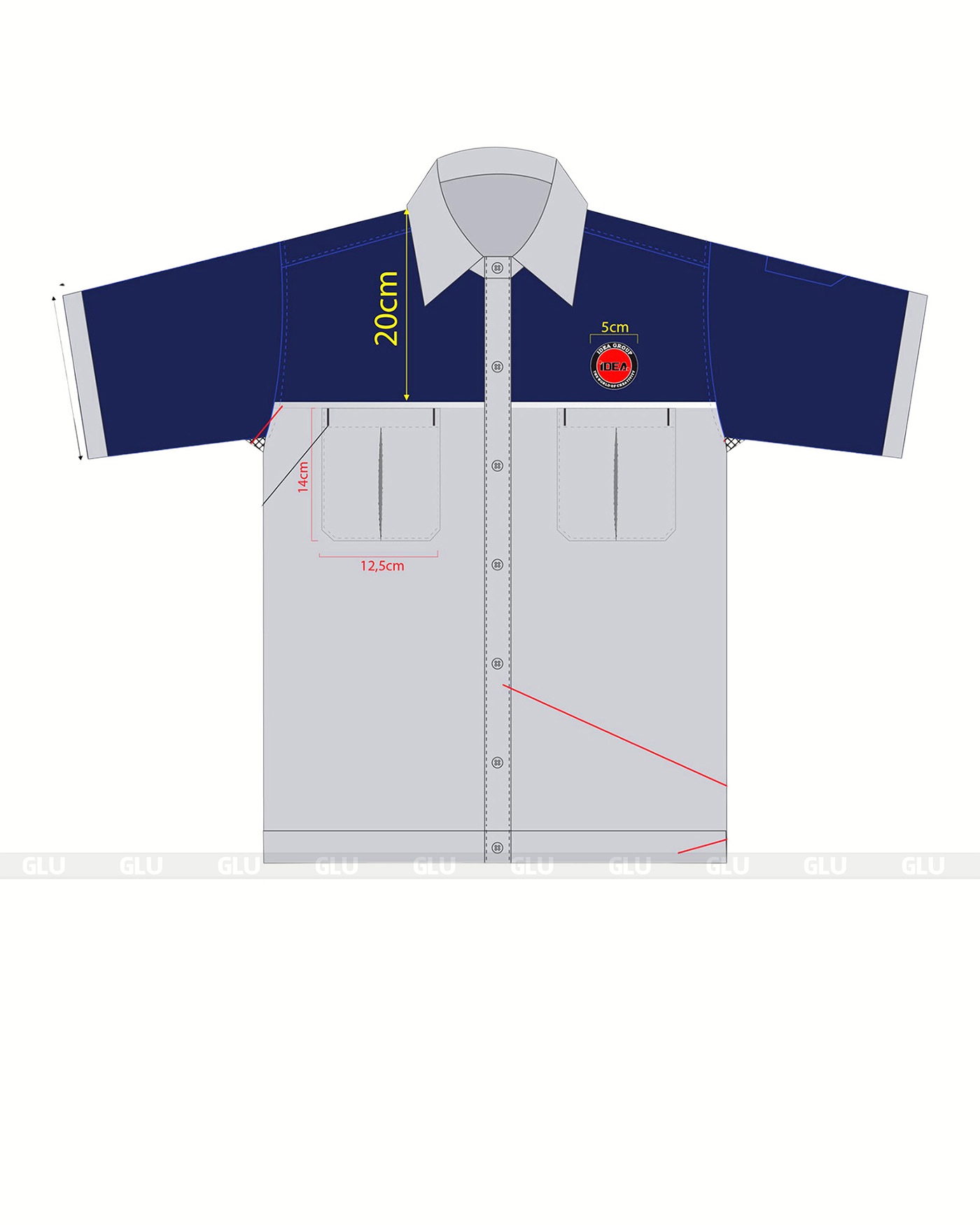 Mẫu Đồng Phục Công Nhân CNA57