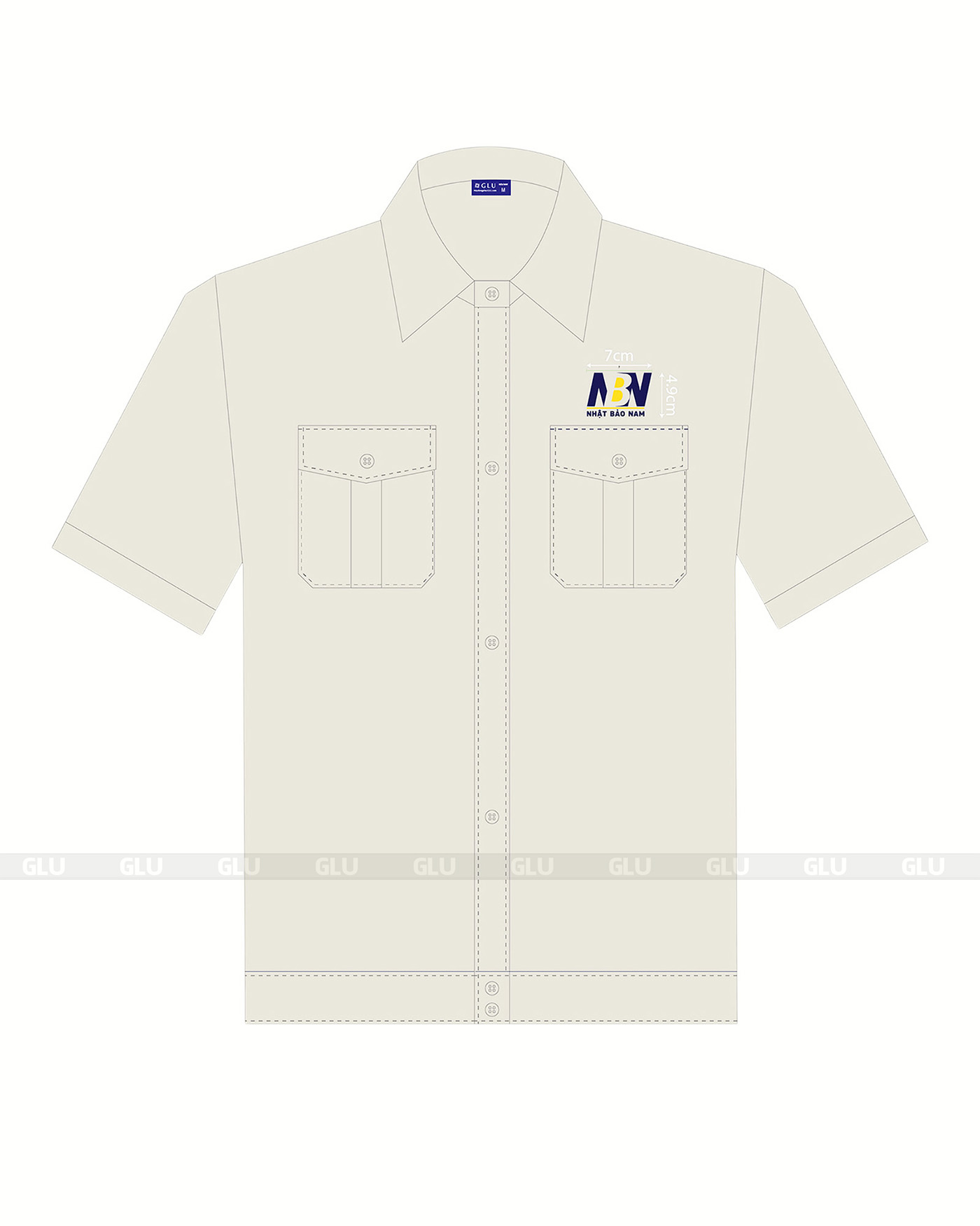 Mẫu Đồng Phục Công Nhân CNA72