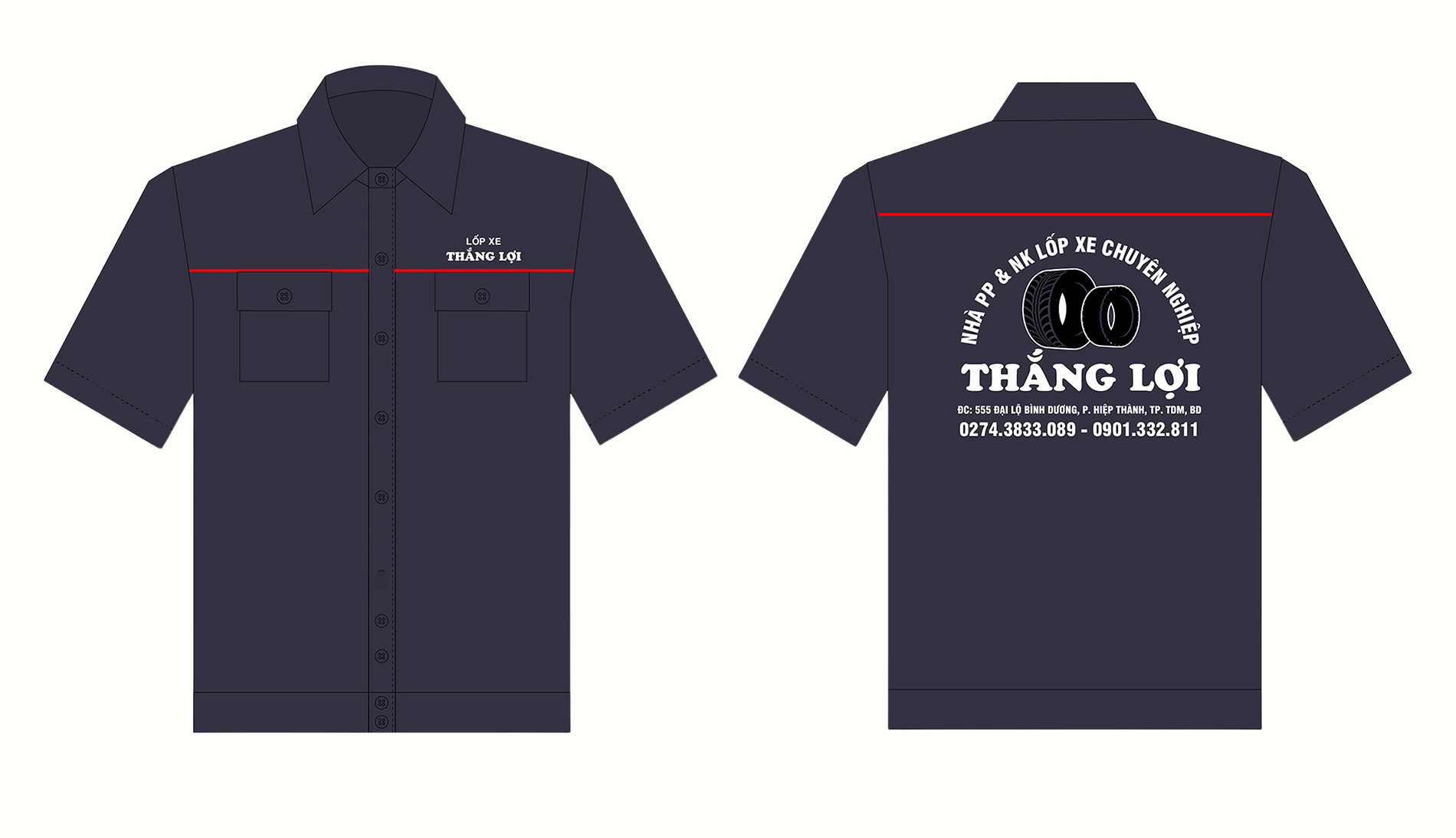 Mẫu Đồng Phục Công Nhân CNV59