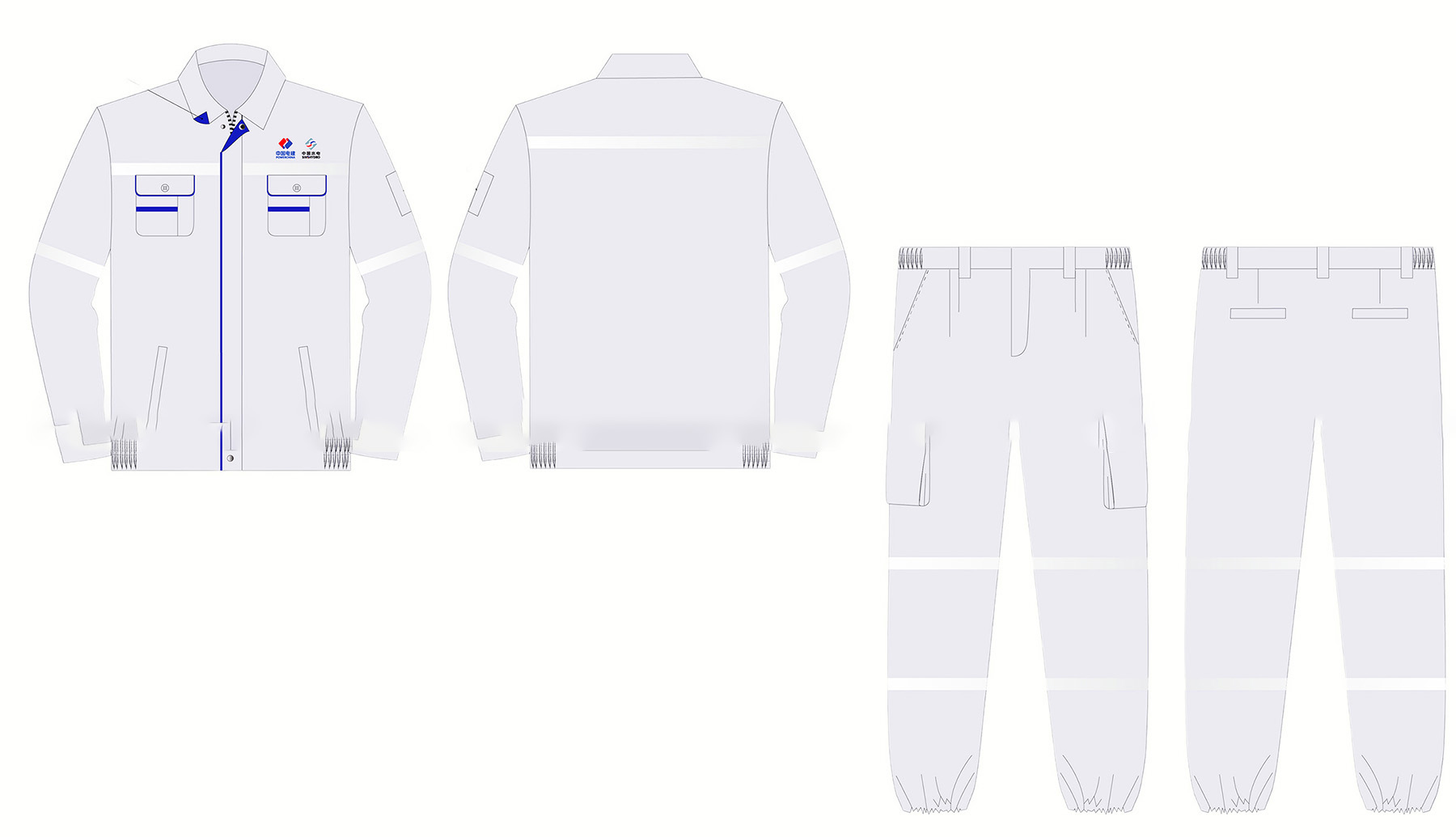 Mẫu Quần Áo Bảo Hộ Lao Động BHS20