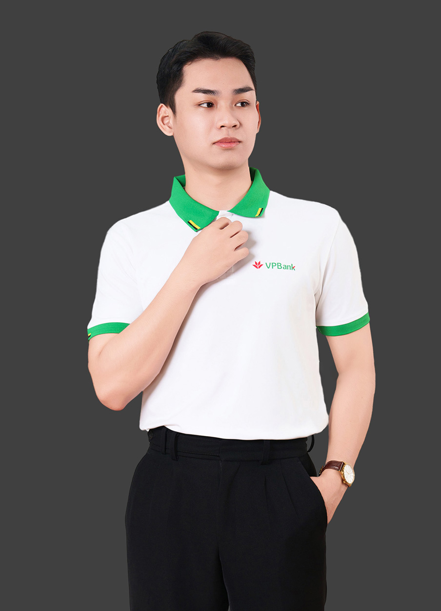 May đồng phục áo thun ngân hàng VPBANK