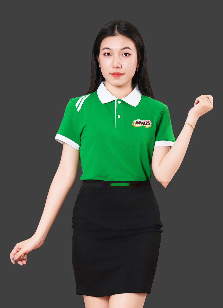 May In Áo Thun Đồng Phục Milo Nổi Bật