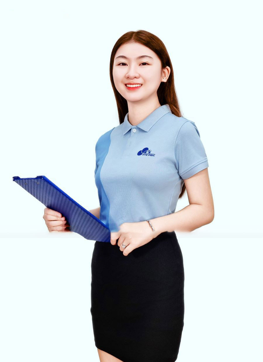 Áo đồng phục công ty màu xanh phối cao cấp