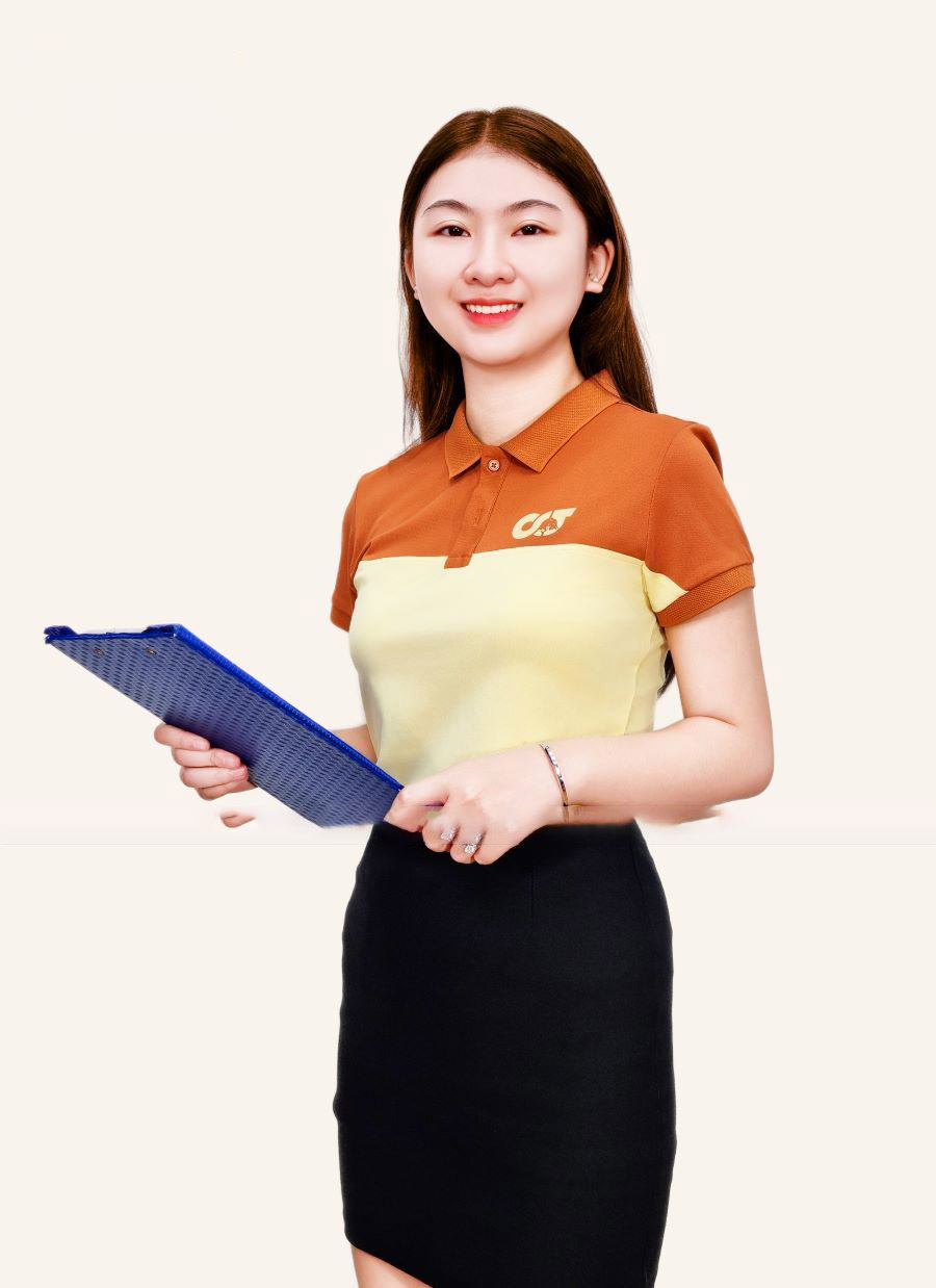 Áo đồng phục công ty màu vàng nhạt phối nâu đất