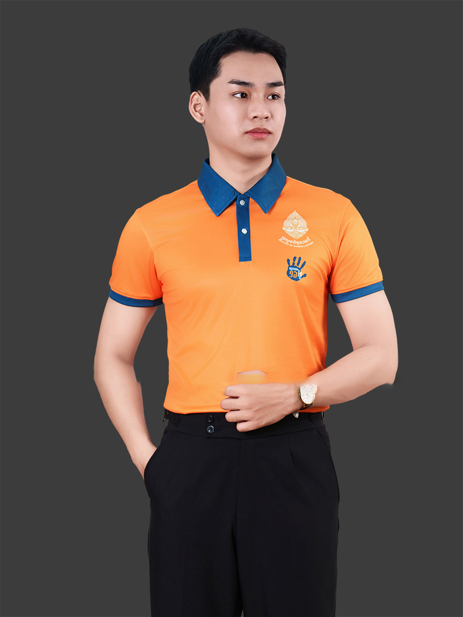 Sản xuất áo đồng phục công ty bo vải chính CTU30068